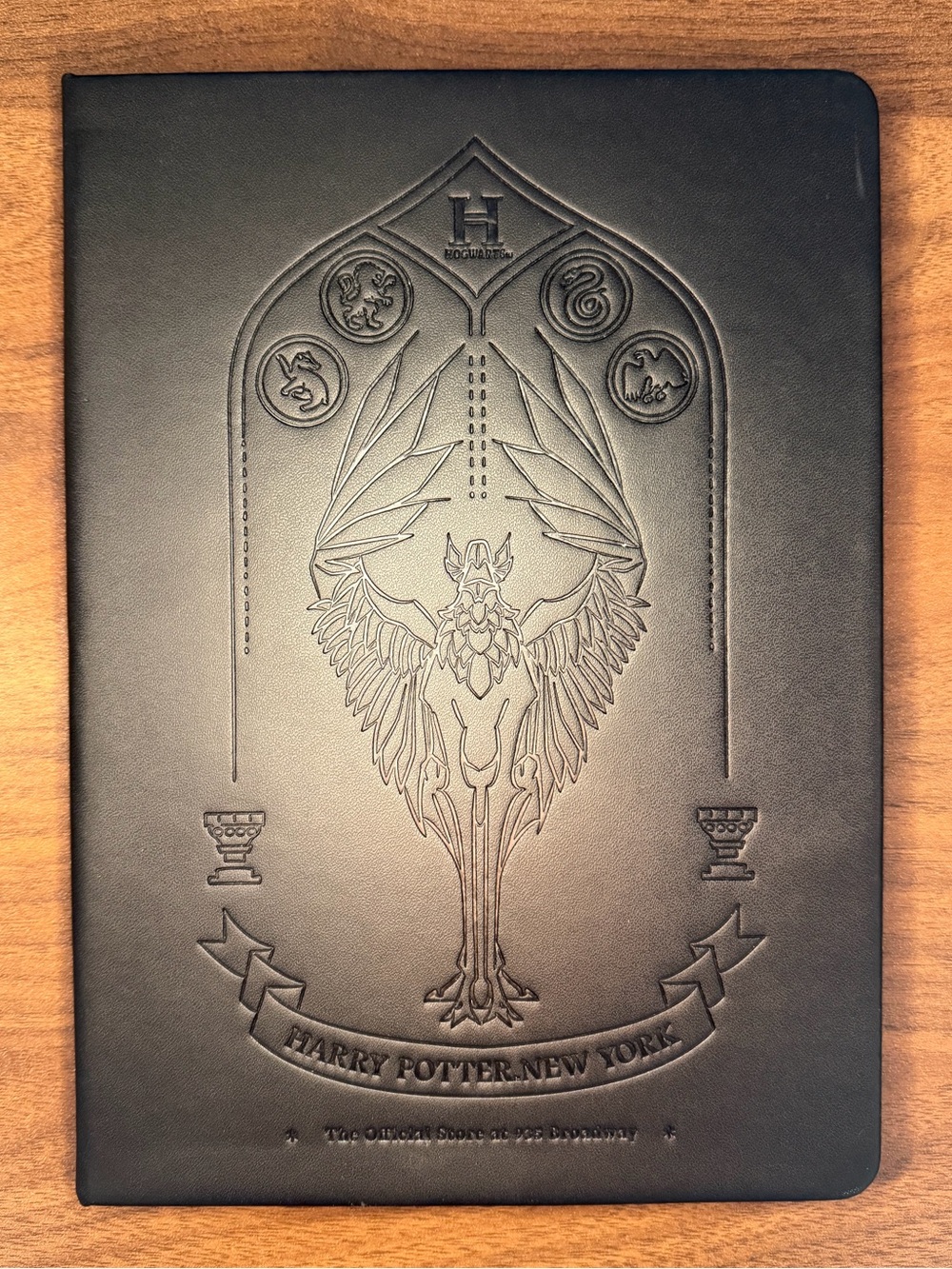 Harry Potter New York Black Hogwarts Notebook - New/Unused